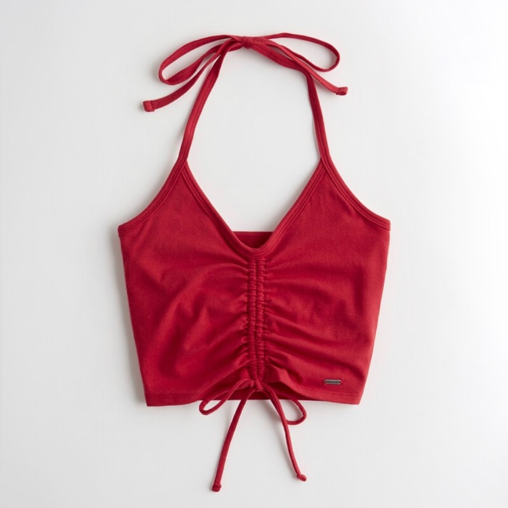 New red Hollister top